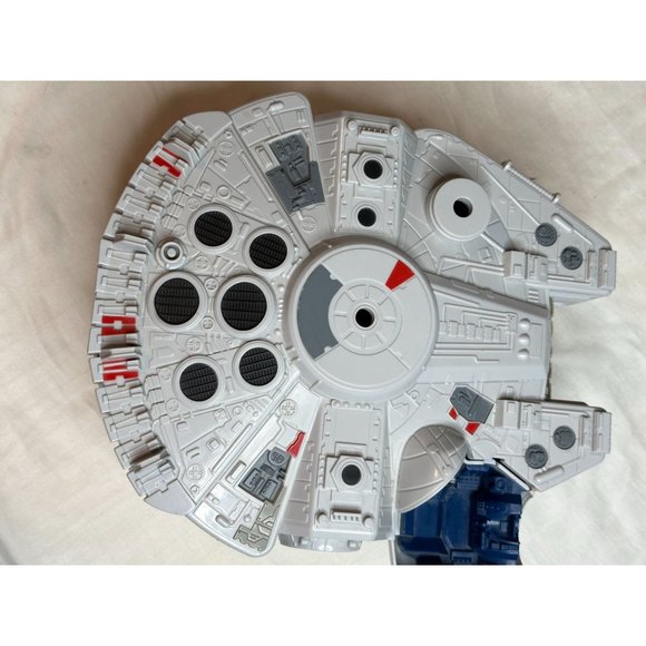 STAR WARS 2011 HASBRO GALACTIC HEROES MILLENNIUM FALCON SPACE SHIP TOY VEHICLE - Picture 9 of 10